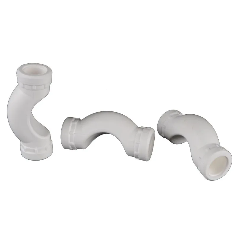 Puente de tubería PPR, codo de igual diámetro DN20-DN63 de 1/2 a 2 pulgadas para accesorios de plomería de suministro de agua fría/caliente