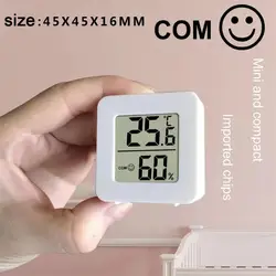 1/2/4pcs Digital Dry and Wet Thermometer Meter Household Living Room Mini Indoor Electronic Temperature Hygrometer Sensor Meter