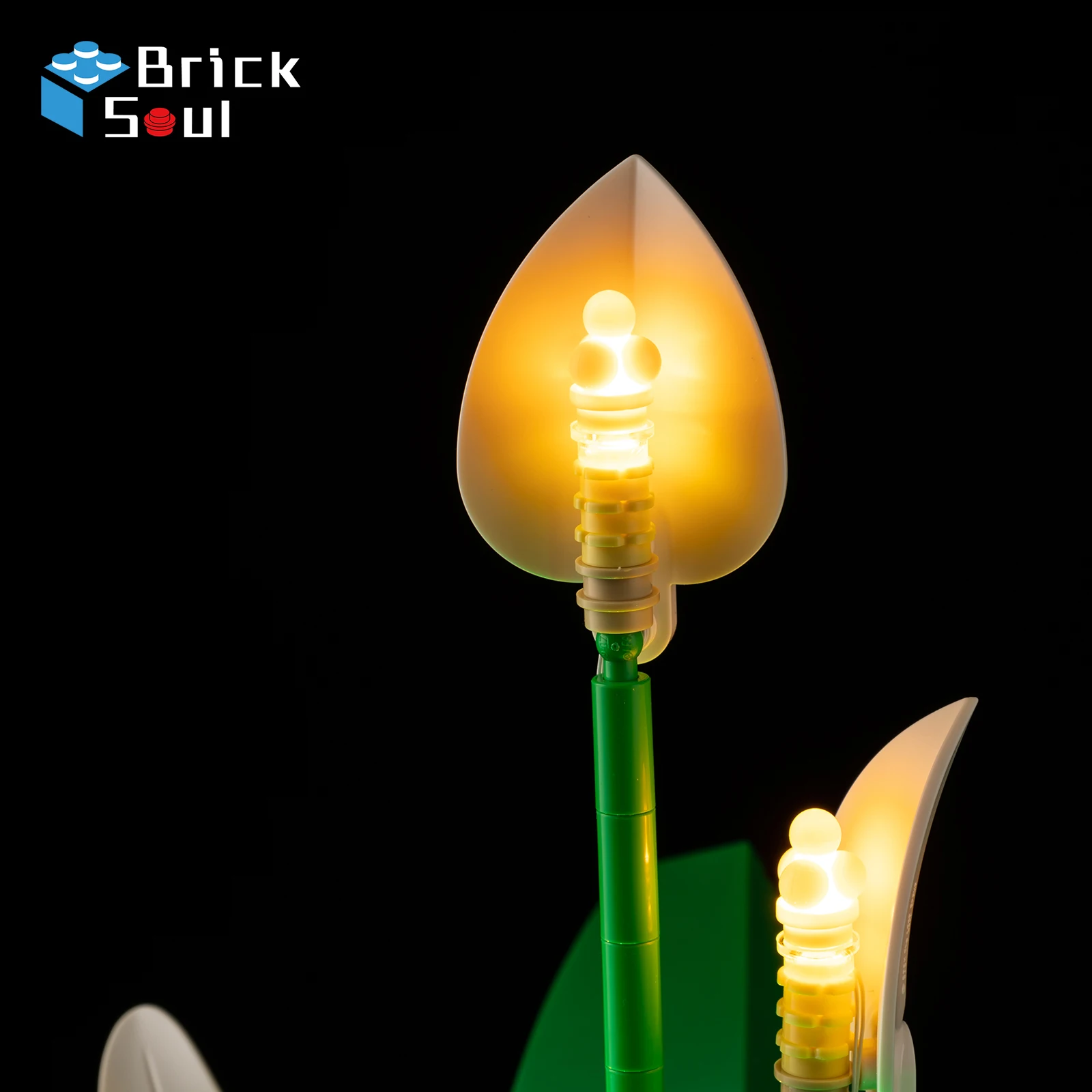 Led Light Kit for LEGO Peace Lily 11504 Building Blocks
