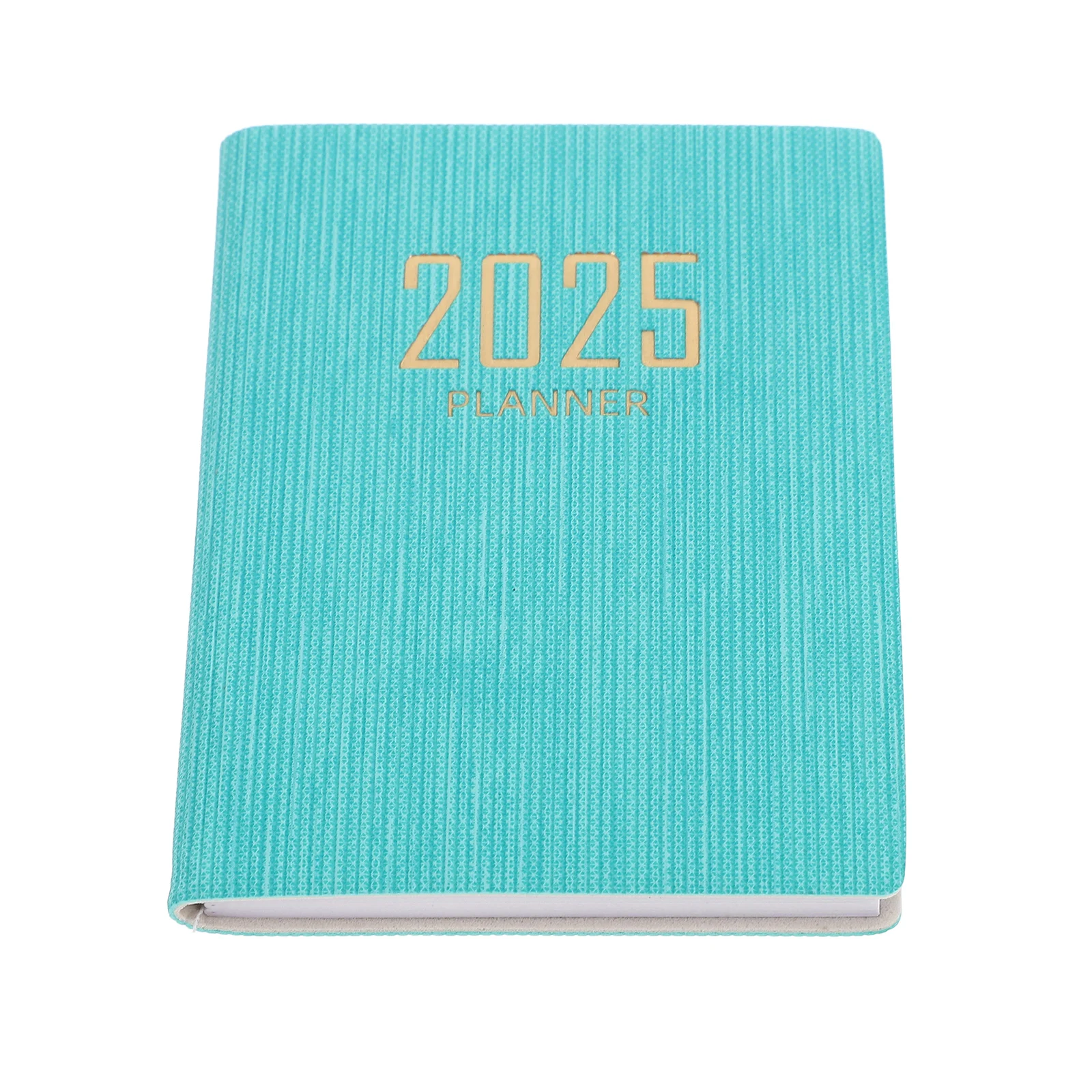 2025 Planner Notepad Cover Daily Weekly Organizer Portable Notebook Travel Office Students Agenda Book Thin Size