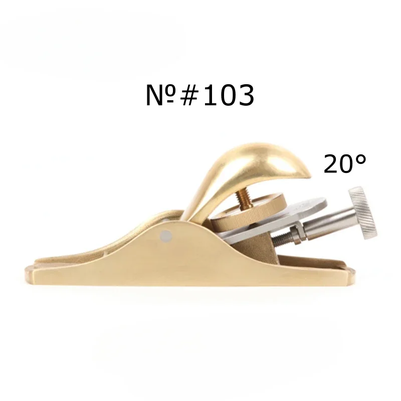 Qiangsheng Luban No. 102 Bronze Block Plane, No. 103 Bronze Low Angle Block Plane - Fine Woodworking