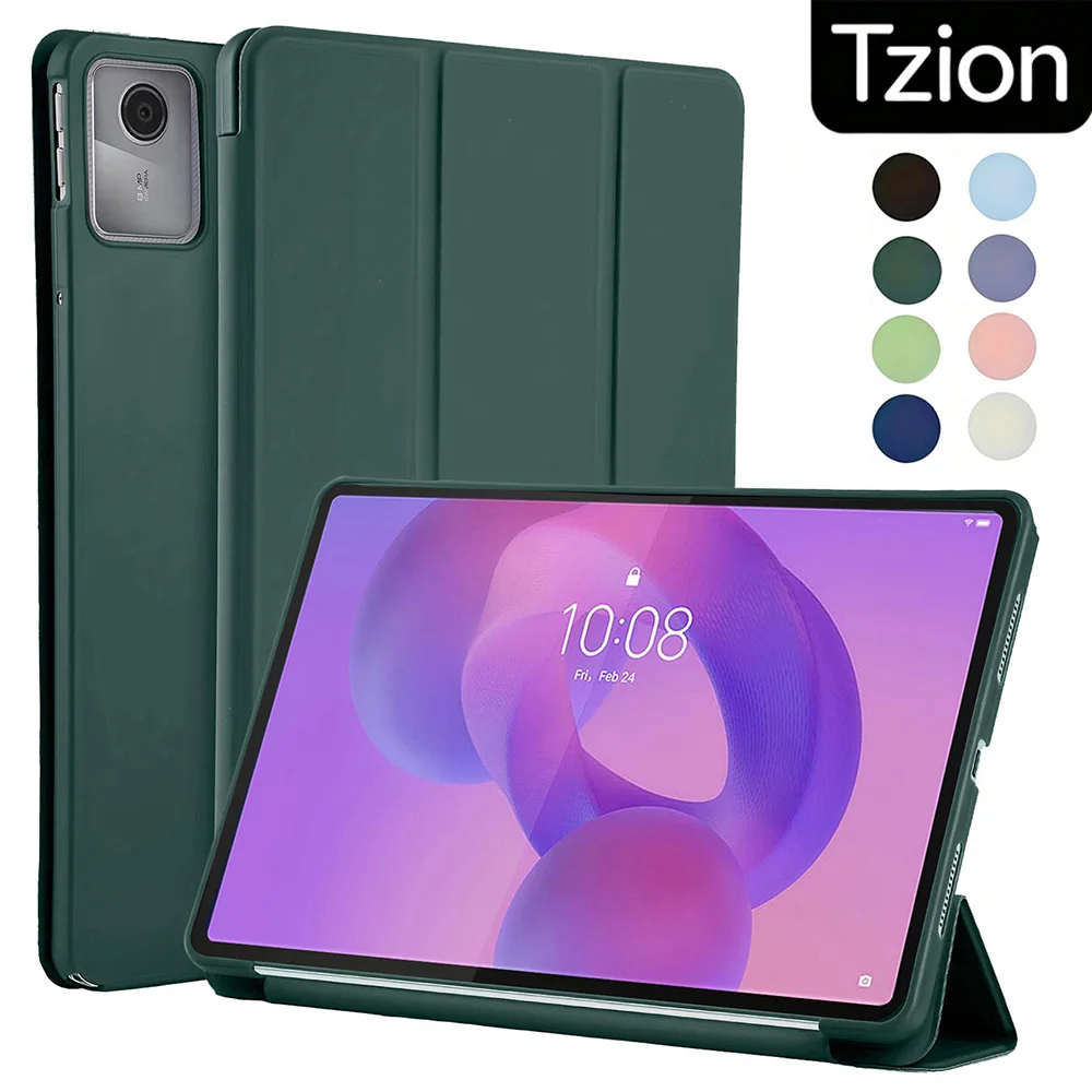 For Lenovo Idea Tab 11-inch Tab M11 2025 Tab K11, TB-336FU TB-336ZU TB-330FU TB-331FC Flip Stand Cover Soft Silicone Tablet Case