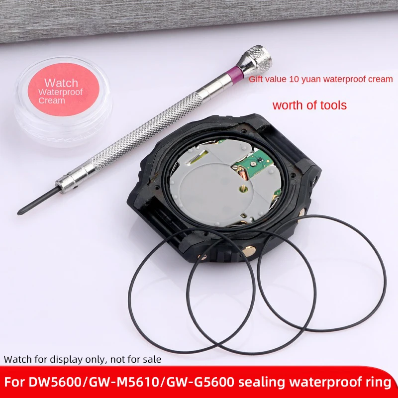 Dw5600 gw m5610 staub ring dichtung für casio G-SHOCK DW-5600 GW-M5610 GW-G5600 GA-2100 hintere abdeckung dicht ring wasserdicht ring