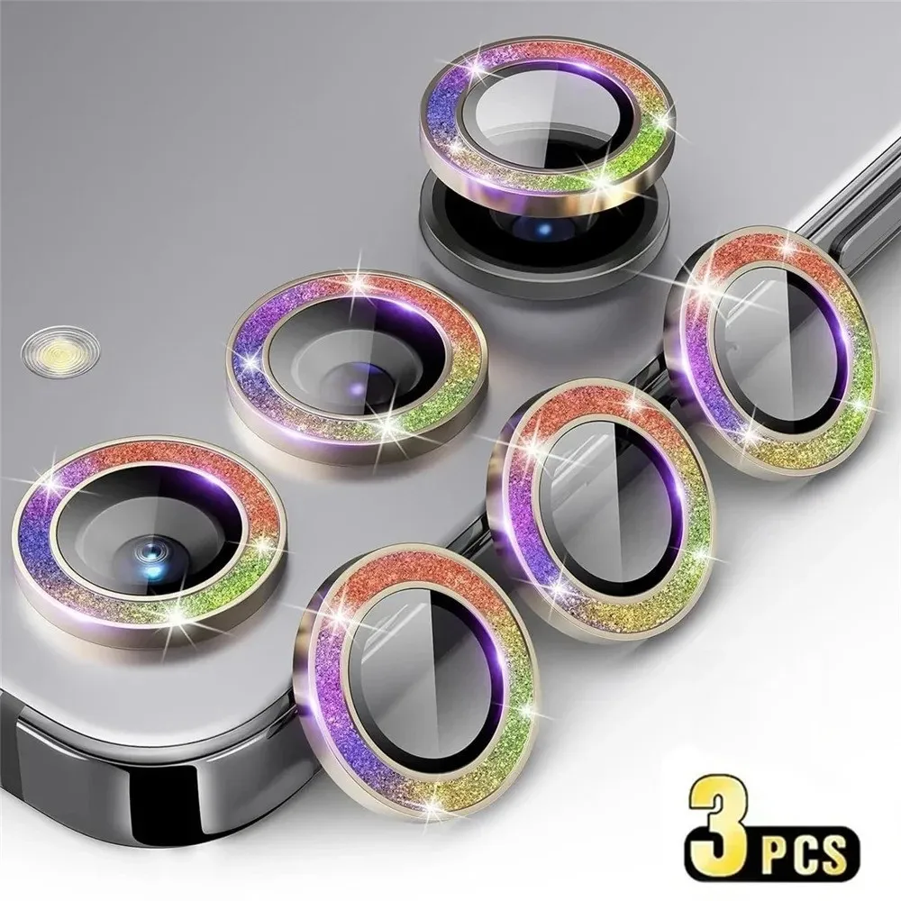 For Samsung Galaxy A57 A37 Metal Diamond Camera Lens Protector Glass Lens Protector Ring For A57 A37 Camera Film