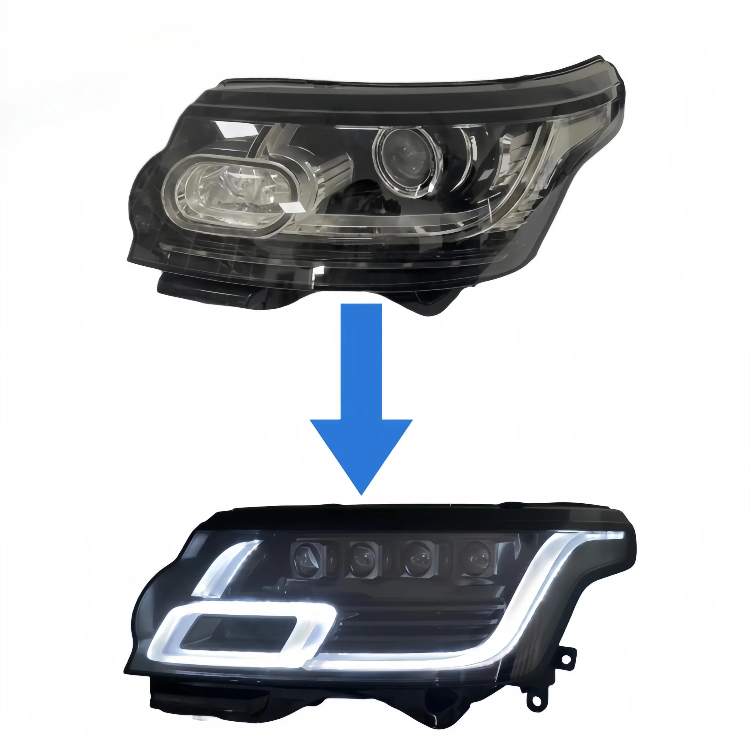 Factory direct sales-For Land Roer Range RoverHID Upgrading Range RoverMatrix modified headlight-Direct plug