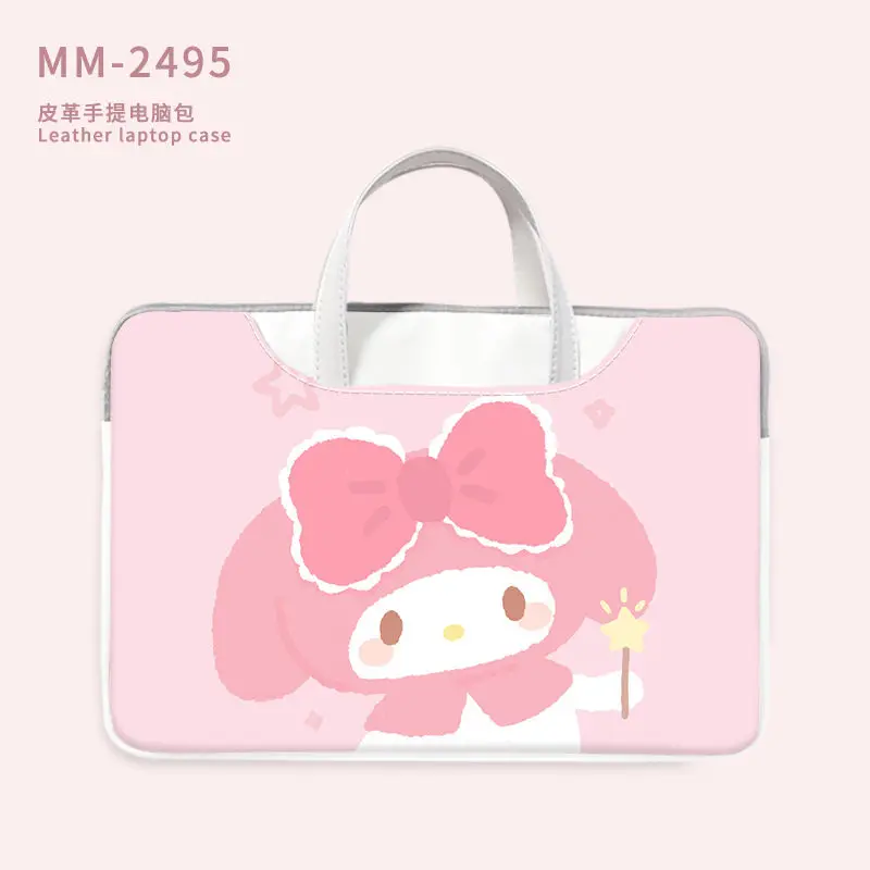 Kawaii Sanrio Hello Kitty Laptop Bag Waterproof Storage Notebook Bag 13/14/15/16Inch Portable Shockproof Protection Laptop Bags