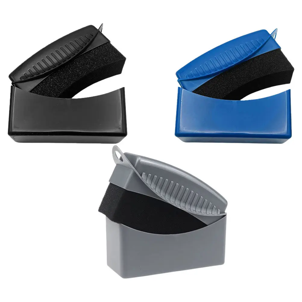 

3 PCS Brush Tire Applicator Pads Brushes for Cleaning Tires Shine Paint Sponge Car Waxing Detailing Equipment