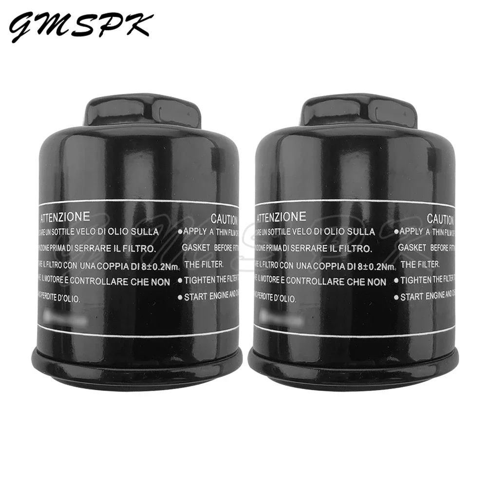 Motorcycle Engine Oil Filter Fit for Piaggio Vespa GTS 300 GTV 250 125 50 LX LXV S Special X7 X8 X9 X10 GT 150 200 350 MP3 GTX