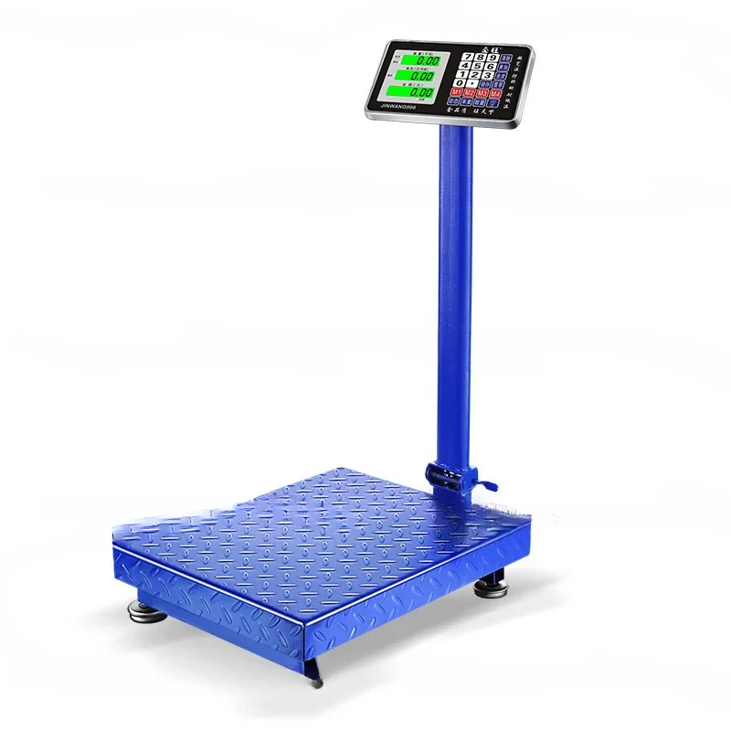 Electronic Commercial 150Kg Vegetable Stall 300 Scales Floor Scale High-Precision Counting And Weighing Factory
