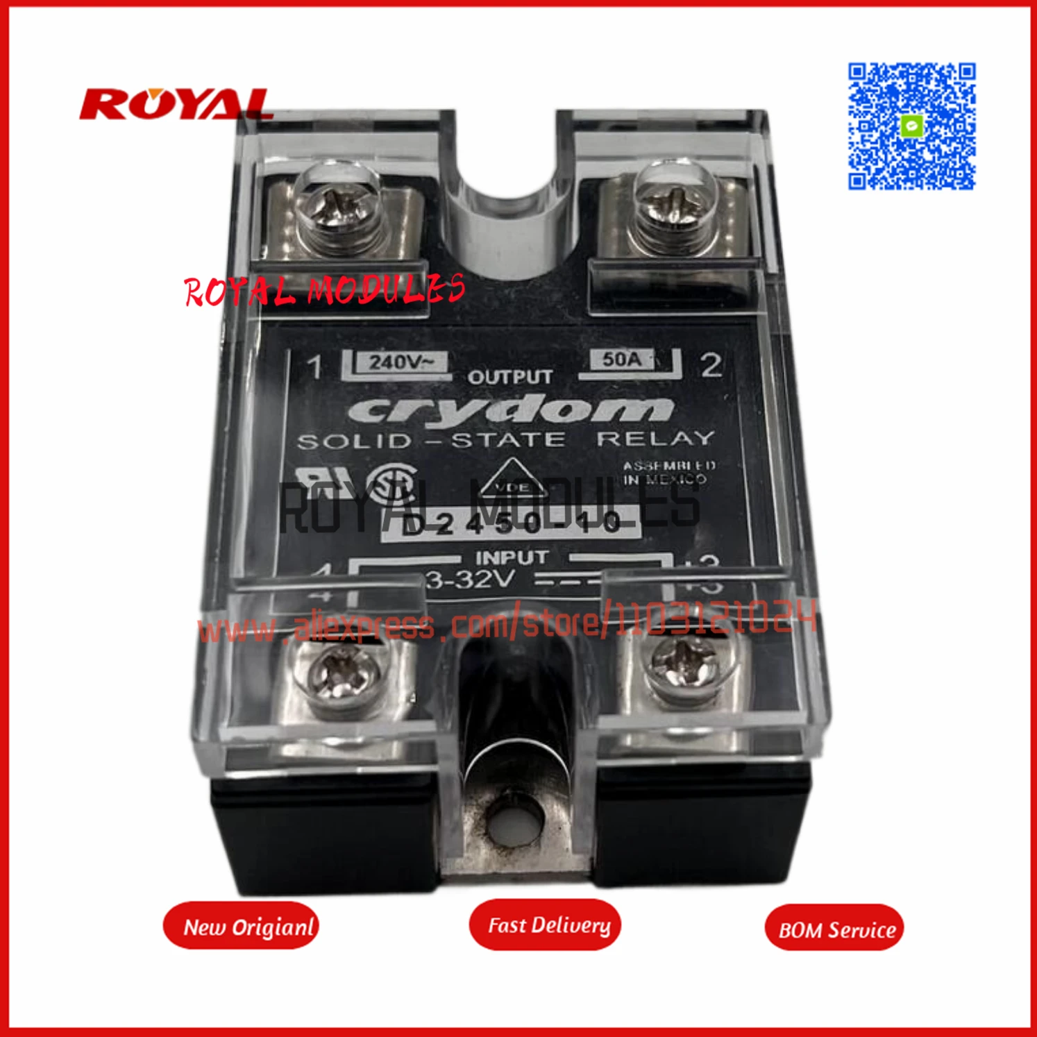 D2450-10 New Original Solid Stated Relay