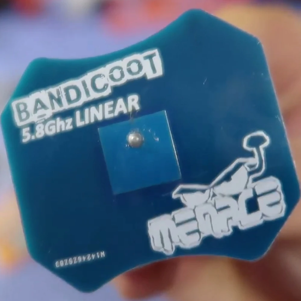 MenaceRC Bandicoot 5.8GHz Linear FPV Receiving Patch Antenna SMA for Fat Shark Goggles Tiny Whoop and Micro Drones view 6
