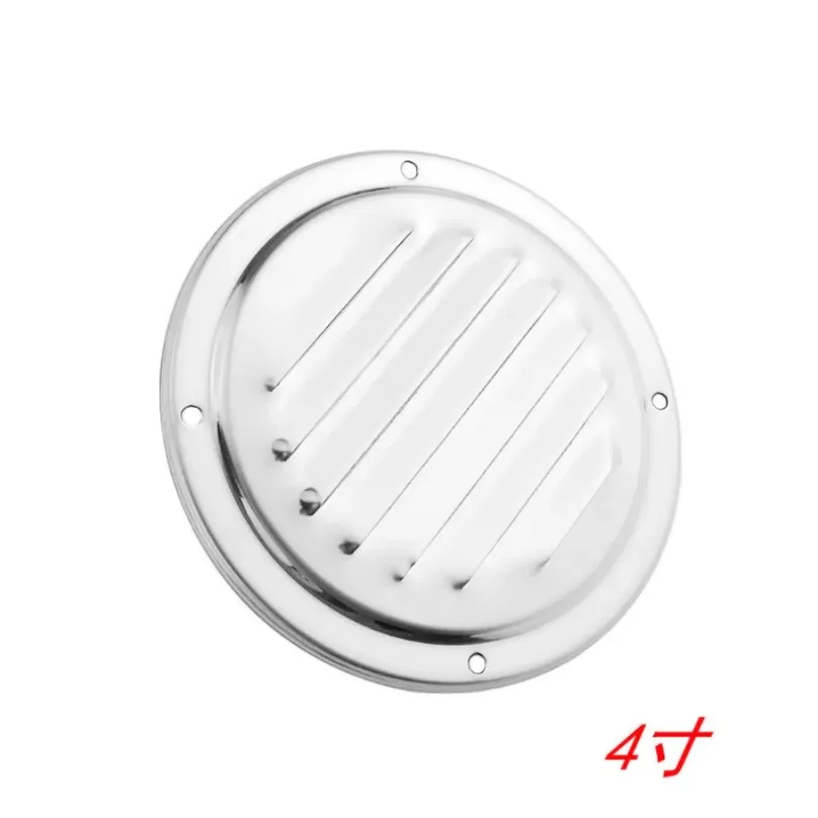 1pc Marine Grade Stainless Steel 316 Boat Marine Round Air Vent Louver Vent Grille