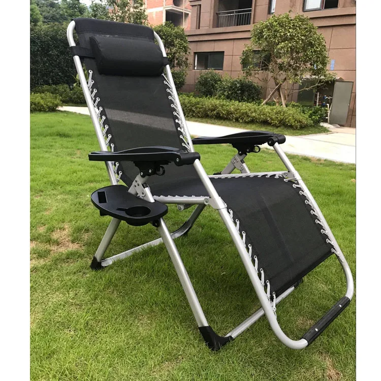 

Outdoor Waterproof Folding Recliner Chair Metal Frame with Metal and Mesh for Beach Camping and Villaspromote sales