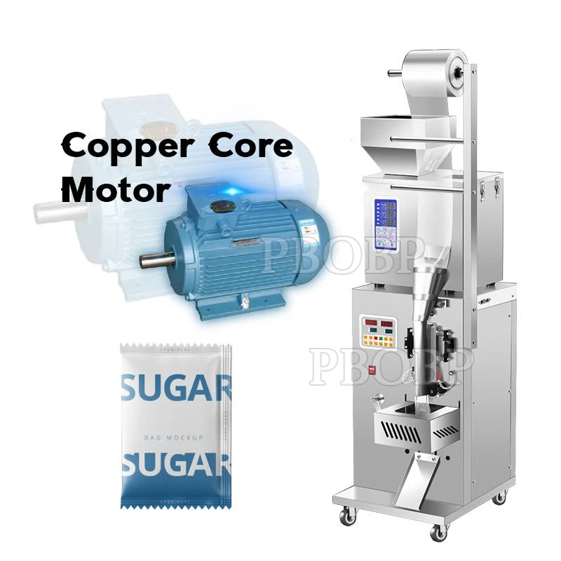 Powder Pouch Sachet Sugar Paper Plastic Aluminum Foil Bag Production Packaging Machine For Wholesale