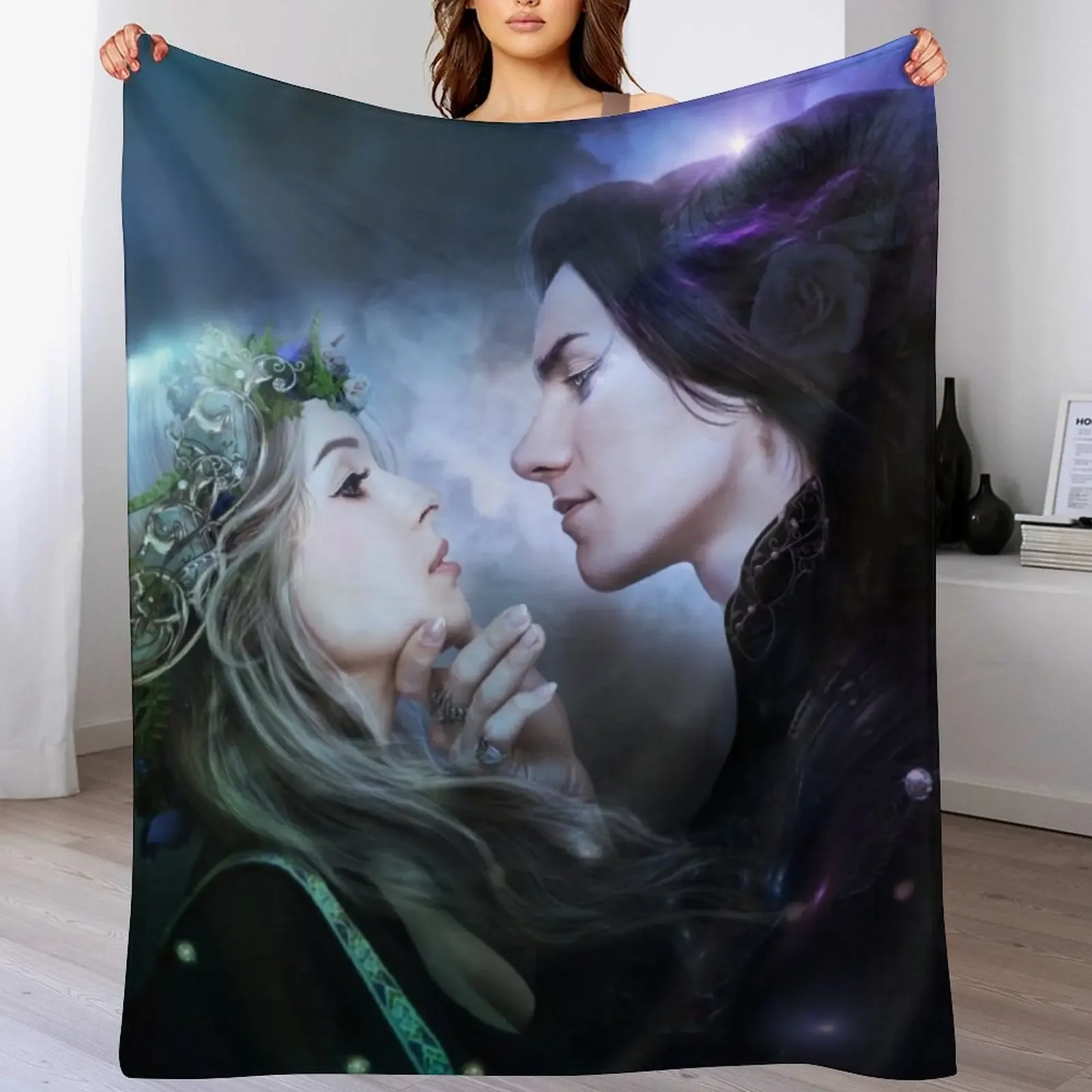 

Hades and Persephone Throw Blanket Fashion Sofas Polar For Baby Weighted Blankets