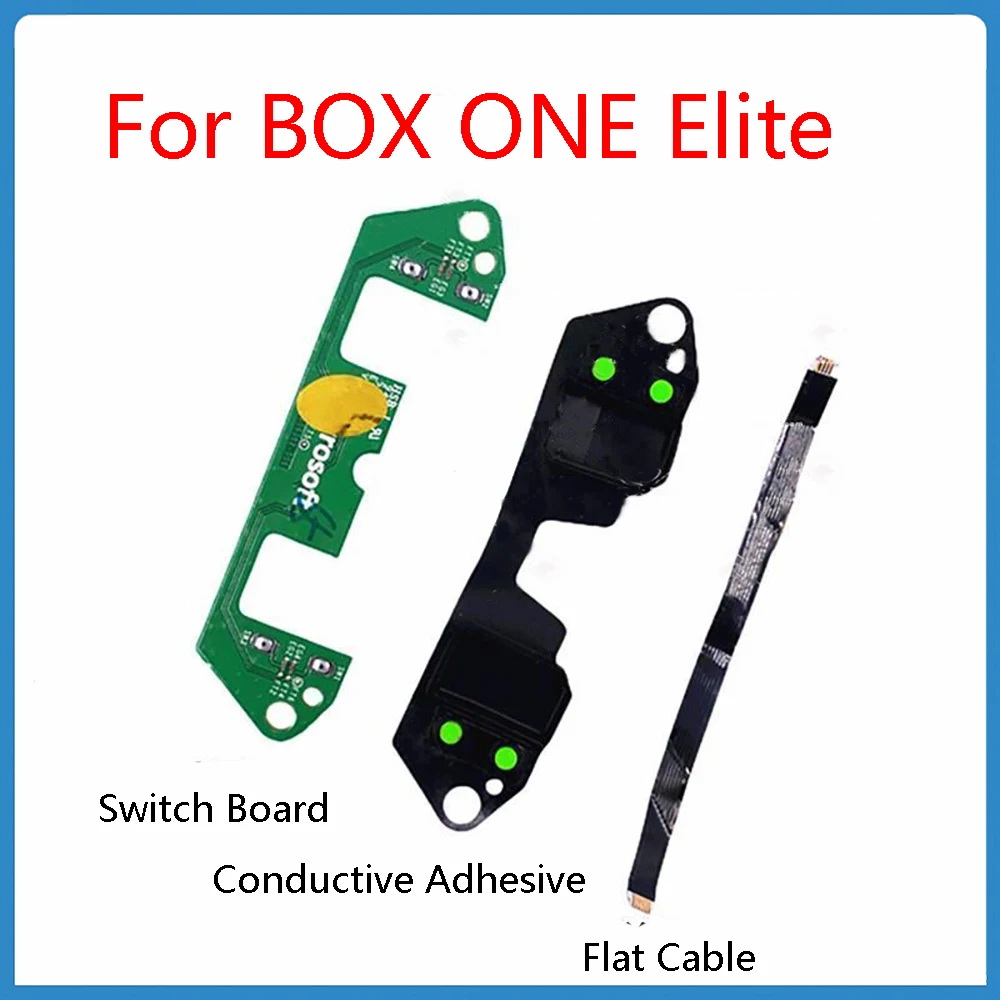 1Set Original PCB Paddles Circuit Board For XBOX ONE Elite Controlle On/Off Switch Board Conductive Adhesive Flat Cable Replace