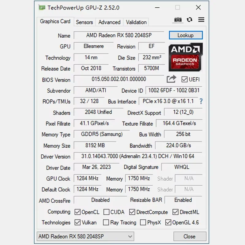 Mllseグラフィックスカードamd RX580 8ギガバイトゲームGDDR5 256Bit pci express 3.0 × 16 radeon gpuコンピュータ鉱業カタルーニャデビデオカード