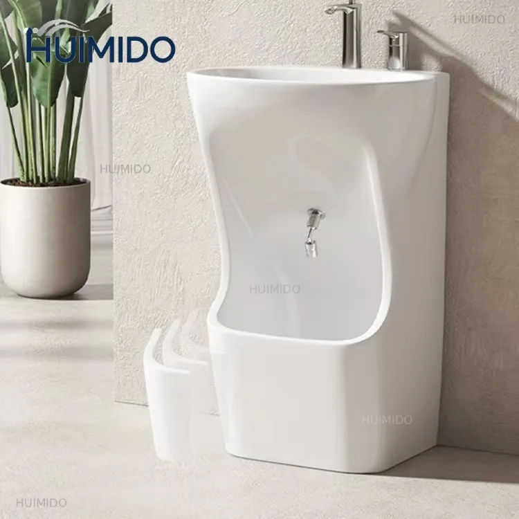Middle East Muslim Ceramic Wash Basin - All-in-one face, hand and foot wash basin for Islamic ritual purification