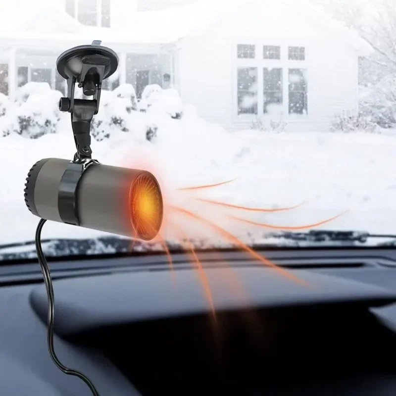 Fast Heating Car Heater 150W High-Temperature Radiator Adjustable Bracket Portable Winter Defroster Heat Blower
