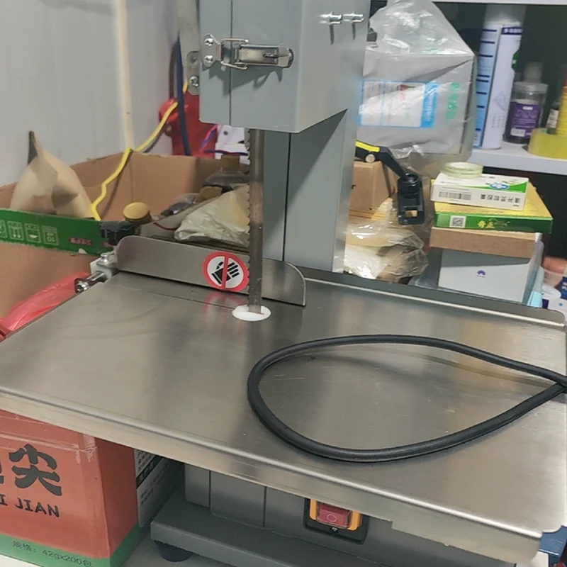 Commercial Stainless Steel Bone Saw Machine Bone Cutting Machine Bone Cutting Machine for Meat Frozen Fish Steak