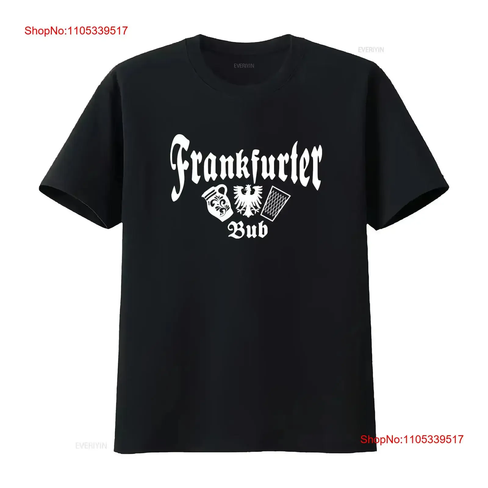 Camiseta Frankfurt Bub CulT Hesse FFM Eintracht Bembel S 5XL vintage lavada elástica para hombre versátil elegante ligeramente informal
