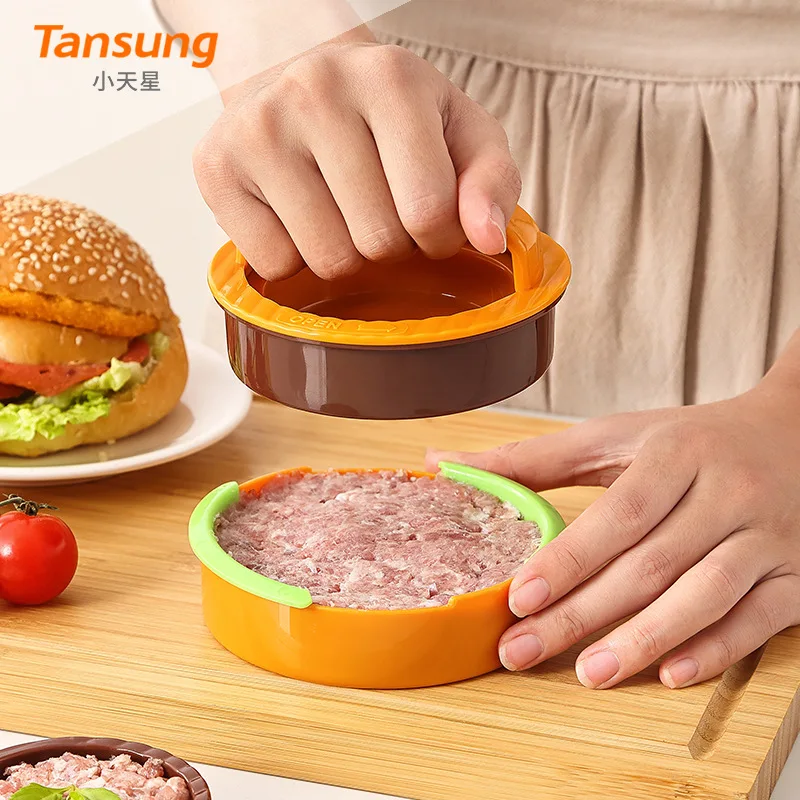 Amazon's Best-Selling Round Hamburger Maker, Meat Patty Press, Combination Pack, Kitchen Gadget.