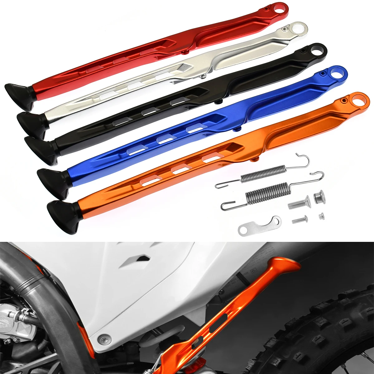 

Motorcycle Kickstand Side Center Stand For KTM Husqvarna Gas Gas XC XCF TX FX 2023-2024 XCW EXC EXCF TE FE EC EX ES 2024