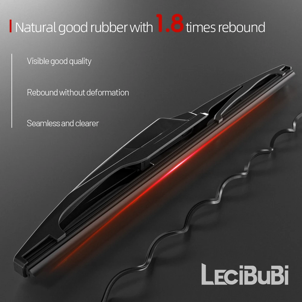 Rear Wiper 14″ For Hyundai Tucson TL Santa Fe CM I40 Estate Accent Verna MC Starex H-1 Windshield Windscreen 1pcs Wiper Blade - view 4