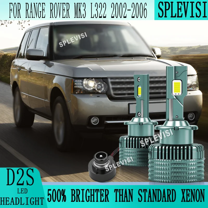 

Copper alloy body cooling + double ball fan cooling 66240CBI LED Car Headlight For RANGE ROVER Mk3 L322 2002 2003 2004 2005 2006