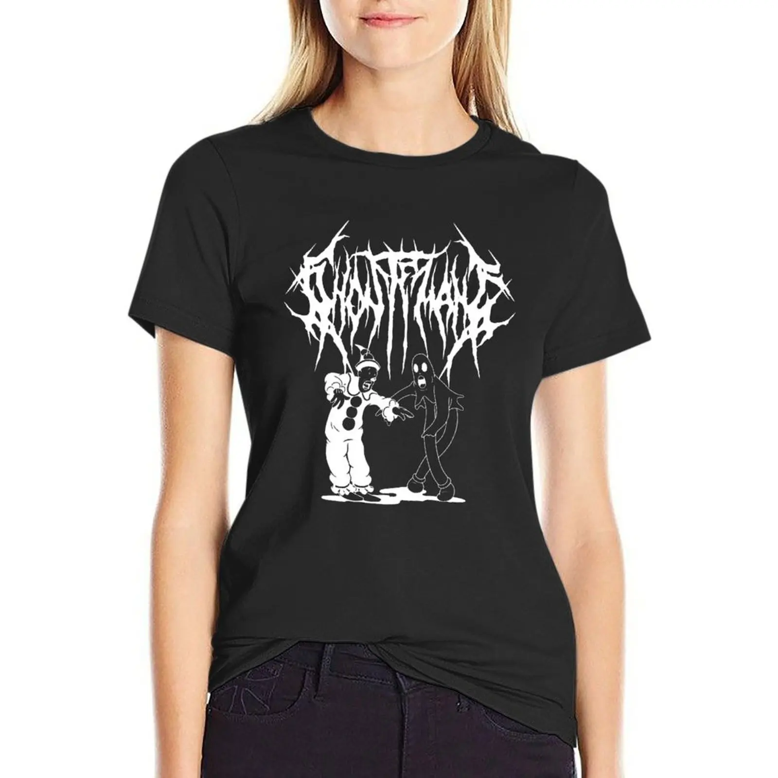 

Ghostemane T-Shirt tops Female clothing Woman T-shirts