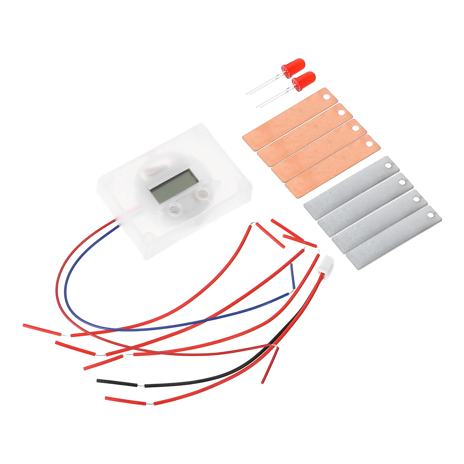 

2 Sets Fruit Experiment Kit Kids Science Electricity Digital Watch Student