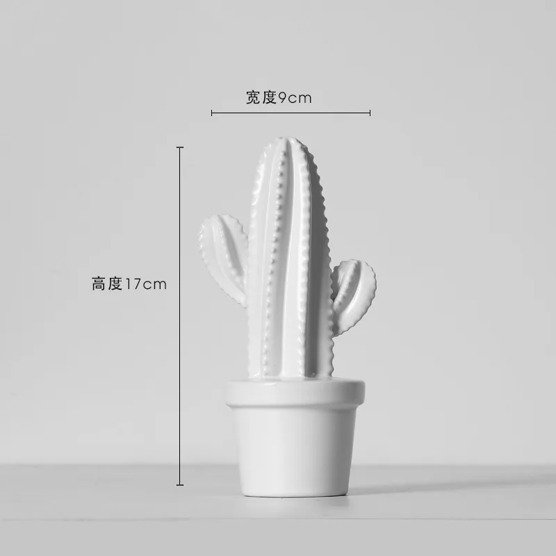 Nordic moderne einfache keramik kaktus ornament kreative wohnzimmer modell zimmer TV schrank desktop hause dekoration