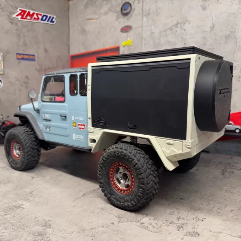 

VP VS4-10 Phoenix Australian Safari Style Truck Bed, Scale Realistic Hunting Theme Cargo Bed Conversion Kit for RC Crawler Car