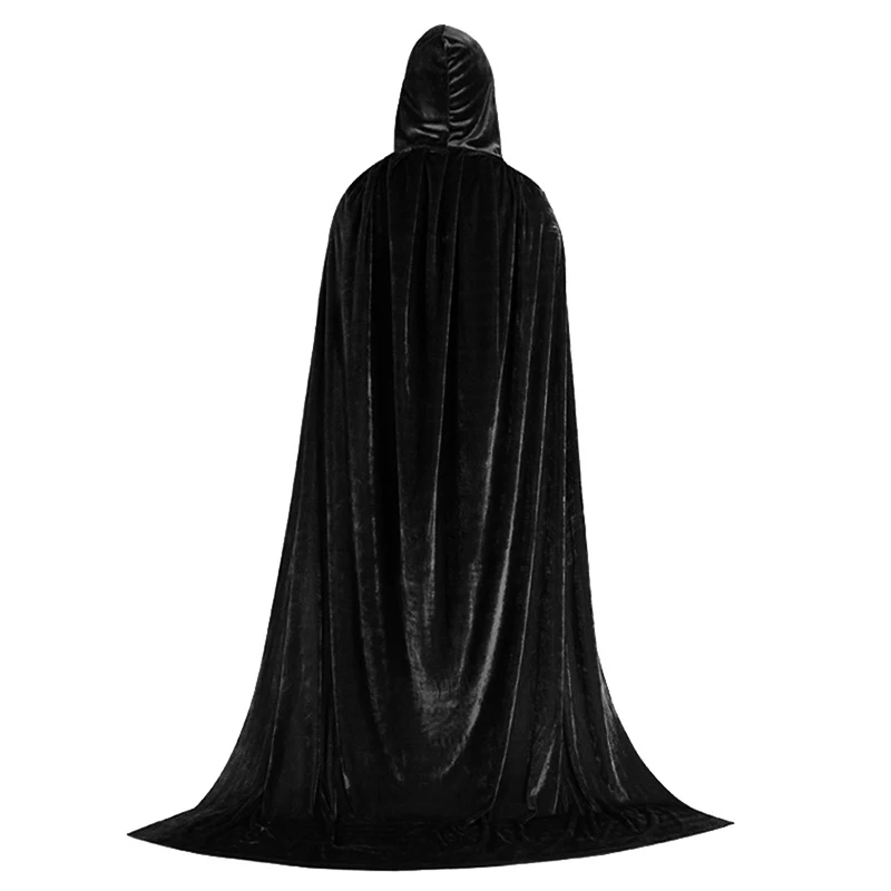 Movie Hocus Pocus 2 Witch Cloak Hooded Mary Sarah Winifred Sanderson Sister Cosplay Costume Halloween Adult Girl Long Party Cape