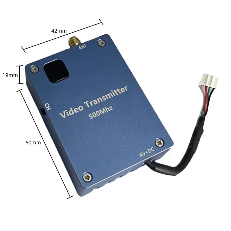300 500 600 800 MHz 1G 1.2G1.3G 1.5G 2W Transmit and receive image transmission 12V power supply