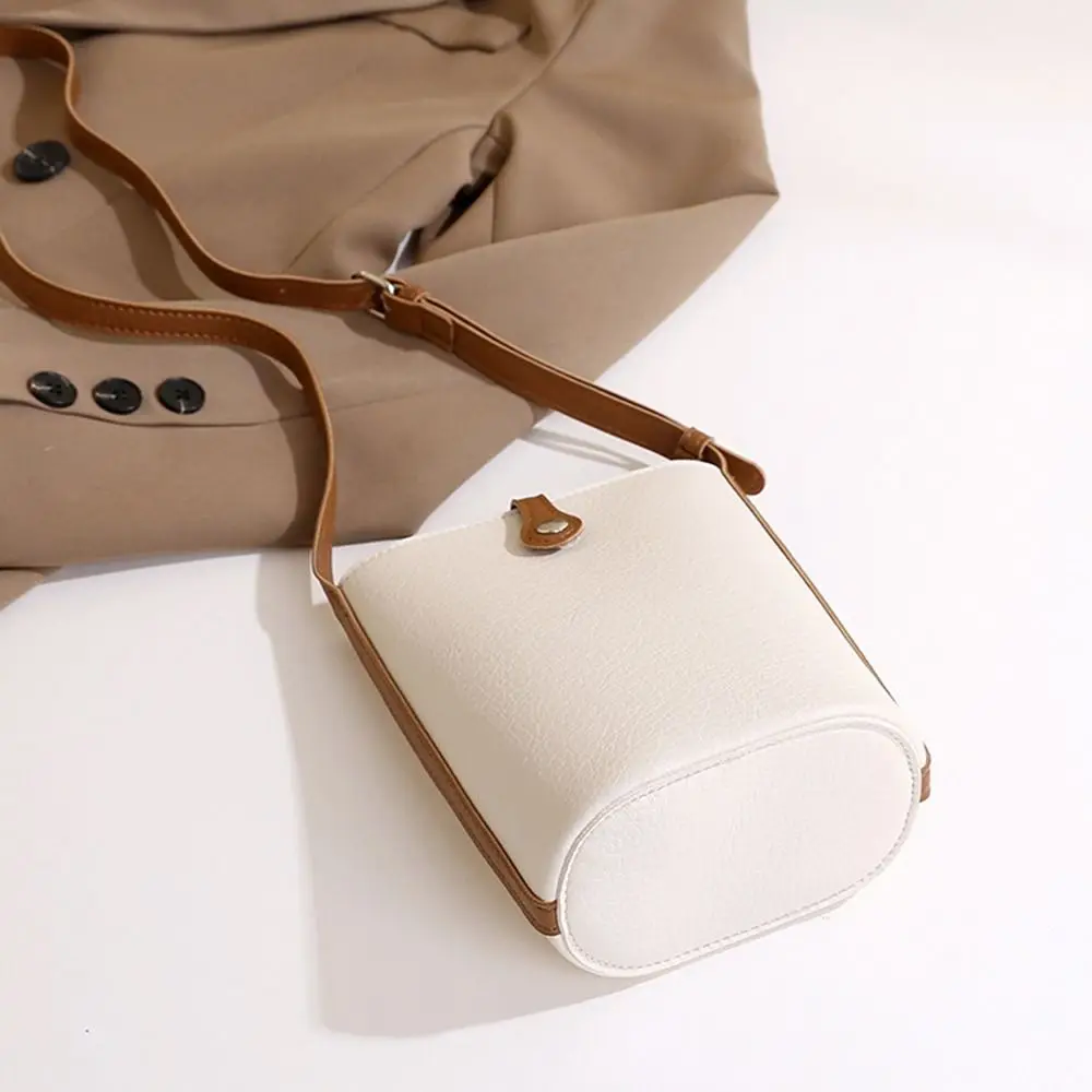 

Girls Gift Exquisite PU Leather Shoulder Bag Soft Zipper Mobile Phone Pouch Large Capacity Casual Portable Handbags Daily Use