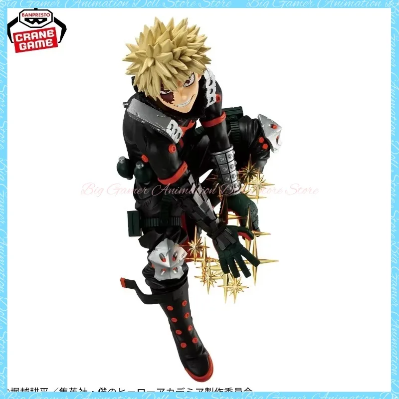 【In-Stock】Original BANDAI BANPRESTO My Hero Academia Bakugou Katsuki MAXIMATIC KATSUKI BAKUGO Anime Figure Model Collection
