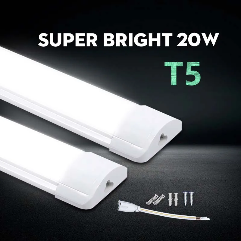 LED 주방 캐비닛 램프 220V 110V Led 조명 스트립 조명기구 10W 20W 30/50CM 침실 옷장 주방 램프 튜브 바