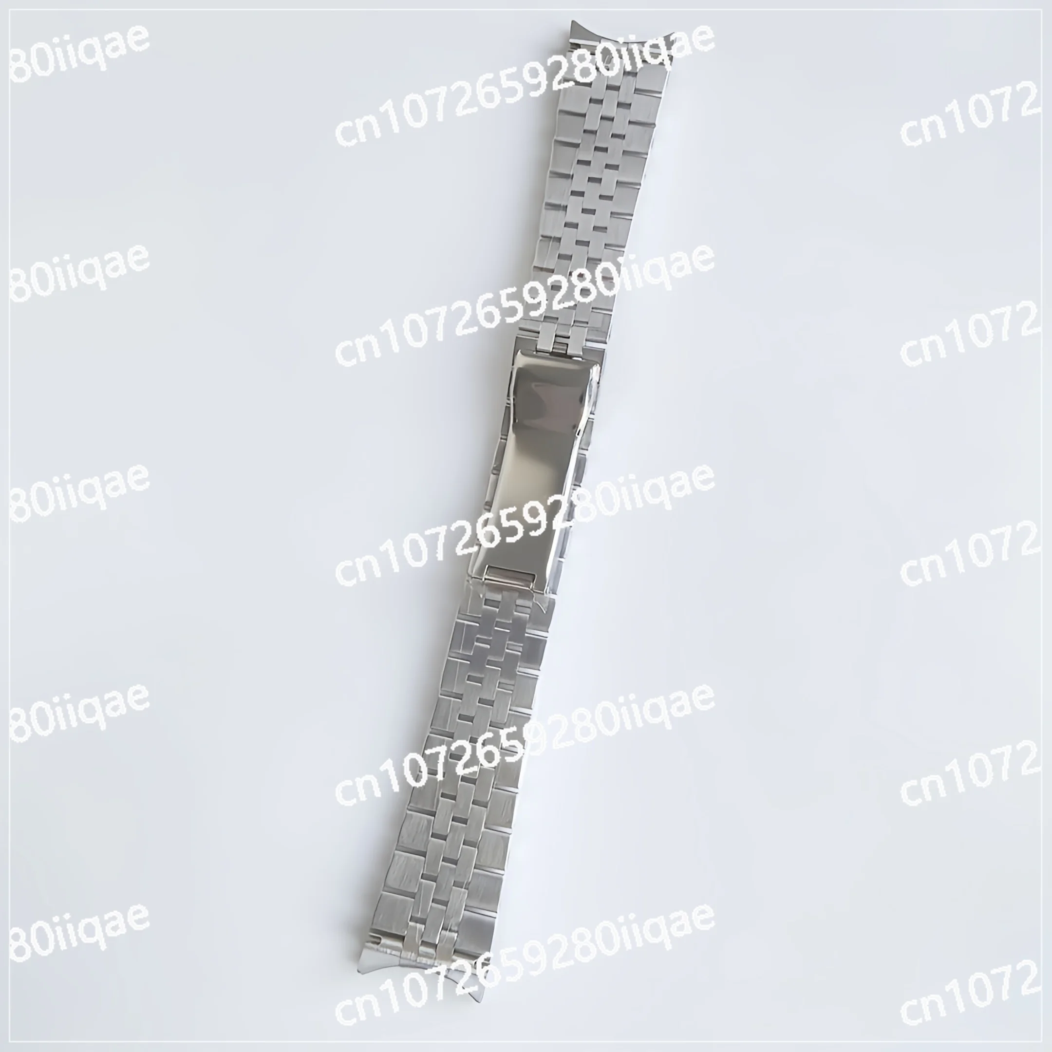 20Mm Solid Stainless Steel Strap Bracelet Solid Screw Link Bending End 36mm Date