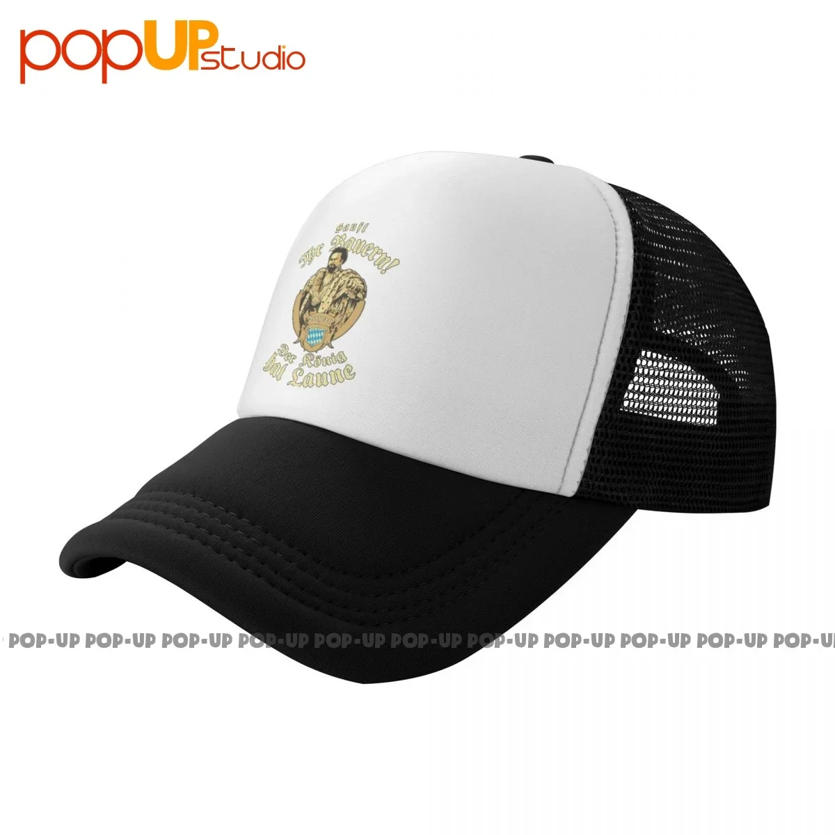 Sauft Your Bauern The King Hat Oktoberfest Bavaria Baseball Cap Trucker Hats Breathable Sunscreen Hot Deals Comfortable Cute