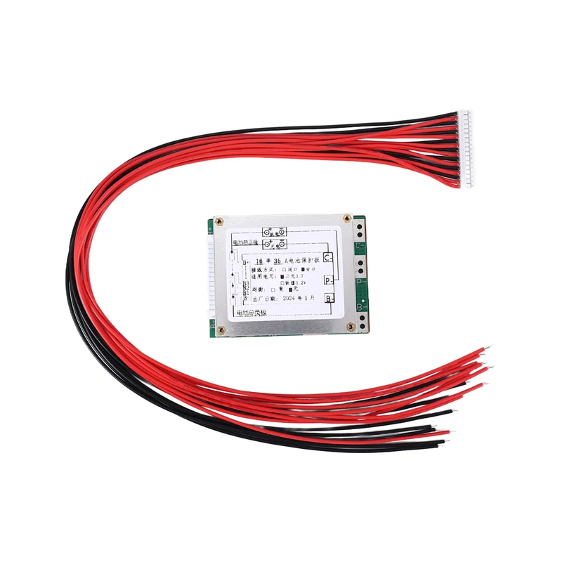 16S 60V 35A Schutzplatine Li-Ion Akkus - usage example