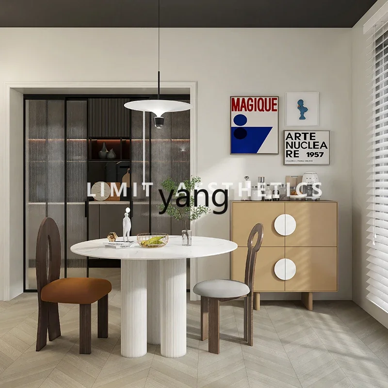 LH side cupboard storage cream wind against the wall tea and wine cabinet