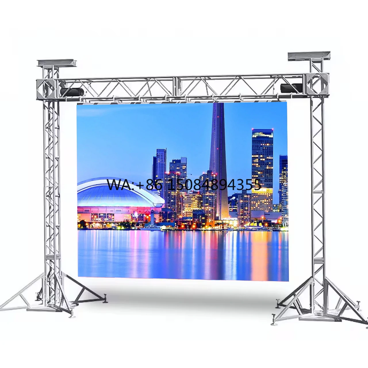 

P3.9 LED Screen 500x500mm Concert Stage Background Rental HD 8K Seamless Splicing HDR IP65 Waterproof