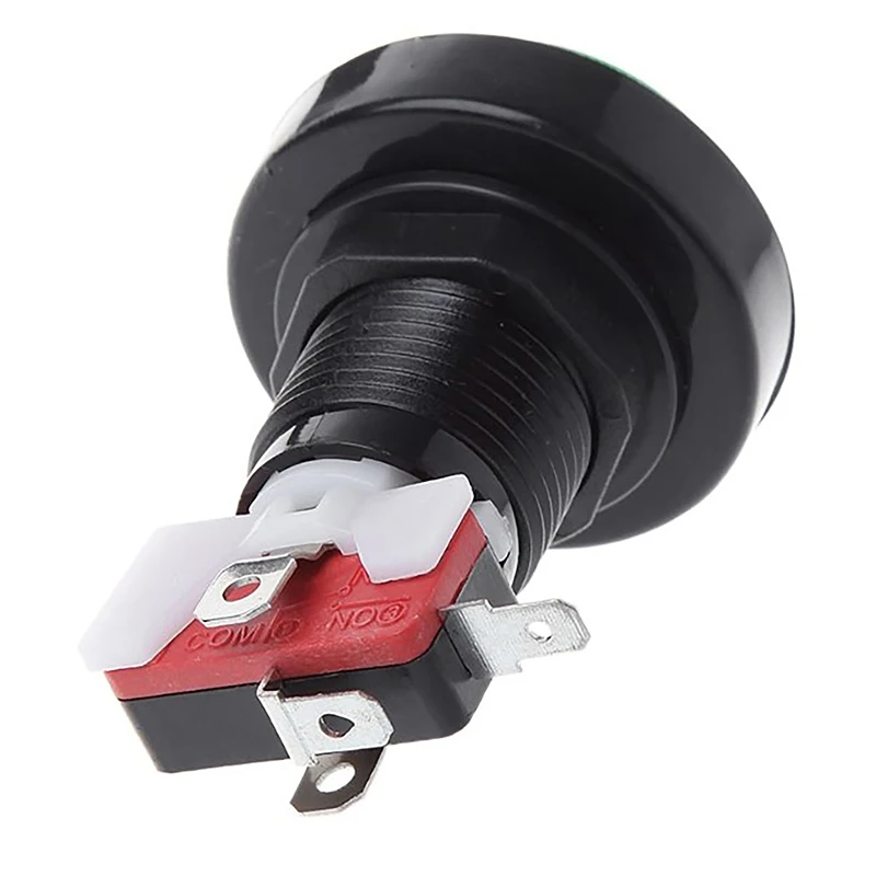 1 pièces 45mm bouton poussoir Arcade bouton Led Micro interrupteur 12V bouton d'alimentation ensemble de commutateurs vert/jaune/rouge/blanc/bleu