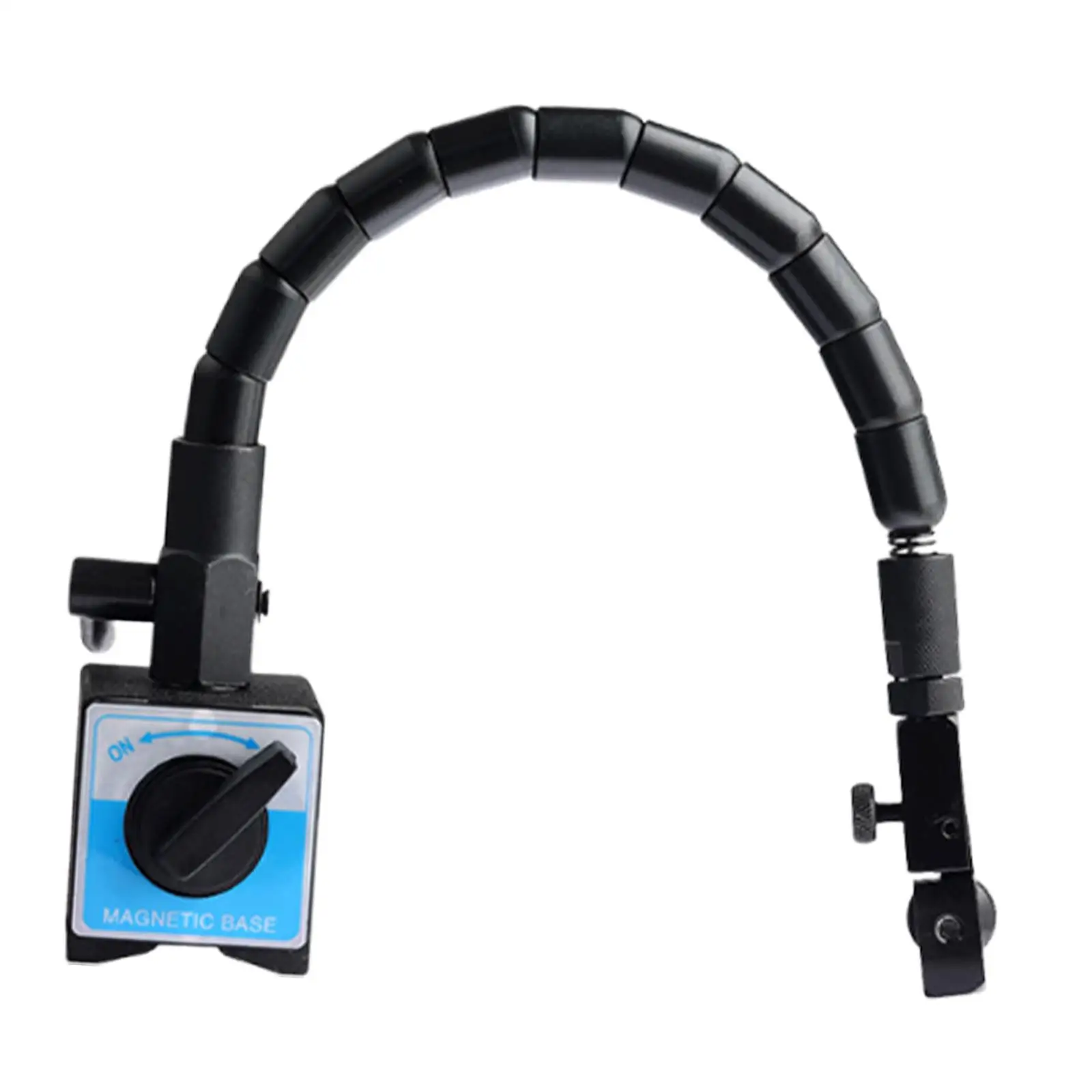 Indicator Holder Easy Bending, Positioning Practical Universal Flexible Arm Rotating Stand for Dial Test Indicators
