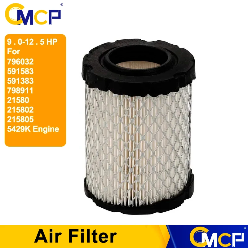 CMCP Air Filter & Pre Filter for Briggs & Stratton 796032 591583 591383 798911 21580 215802 215805 5429K Engine 9.0-12.5HP 
