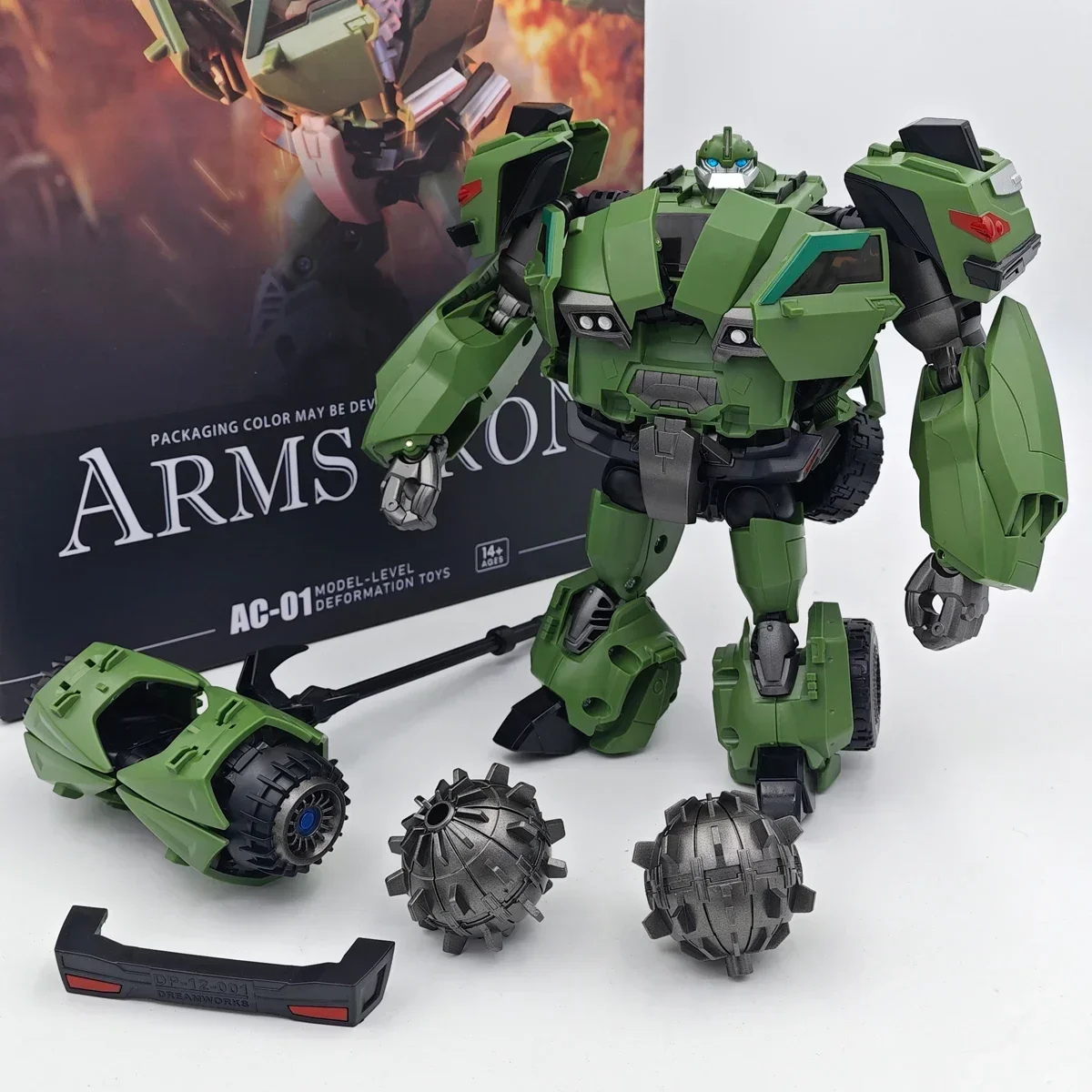 

In stock Transformation AC01 AC-01 Arms Iron Bulkhead Lengtouqing Model Action Figure Robot