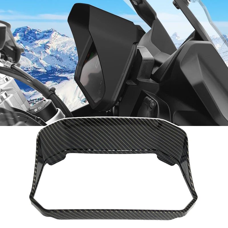 

R1200GS R1250GS Motorcycle Sun Visor Speedometer Instrument Hat Carbon Look Fit For BMW R 1200GS R1250 GS LC ADV 2014-2023 2022