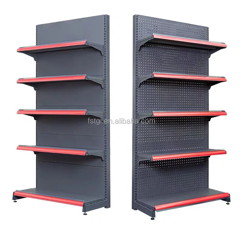 (customized)Department Store Tiegulong Display Shelf Convenience Store Shelf Snack Shelves Supermarket Rack 1) Supermarket 2)sto