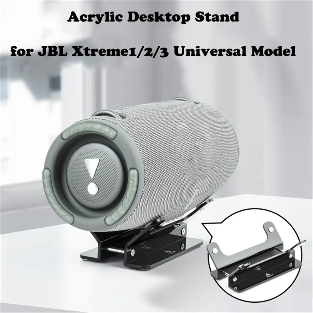 

Acrylic Speaker Desktop Stand For Xtreme 3 Speaker Holder Multifunctional Portable Desktop Display Stand Speaker Accessories